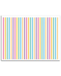 Icing Sheet Pastel Stripes