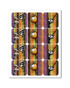 Icing Sheets Peeping Creepies Squares