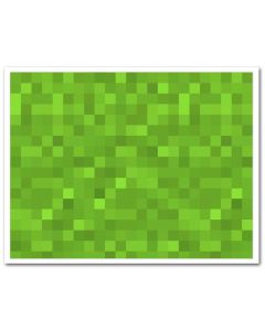 Icing Sheet Pixel Squares Green