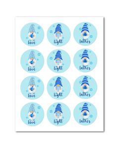 Icing Sheets Hanukkah Gnomes Cookie/Cupcake