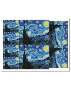 Icing Sheet Starry Night Multi