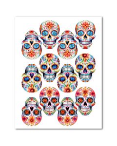 Icing Sheets Sugar Skulls Cookie/Nutter Butter