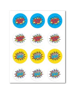 Icing Sheets Super Dad Cookie/Cupcake