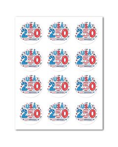 Icing Sheets USA 250th Anniversary Cookie