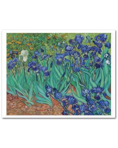 Icing Sheet Van Gogh Irises