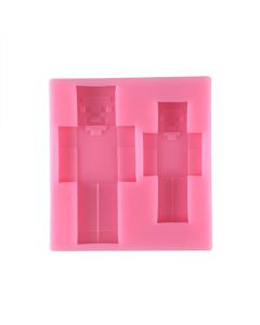 Pixelated People Mold 