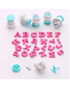 Plunger Cutters Uppercase Alphabet