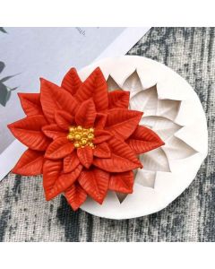 Poinsettia Silicone Mold
