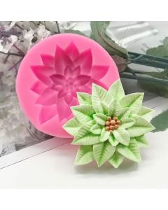 Poinsettia Silicone Mold