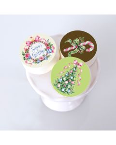 Icing Sheets Preppy Holiday Cookie/Cupcake