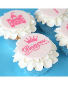 Princess Cupcake Mesh Stencil Set