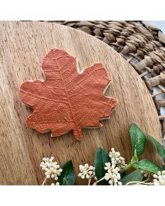 Leaf Texture Embossed Parchment Sheets