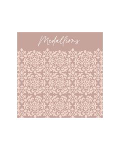 Medallions Embossed Parchment Sheets