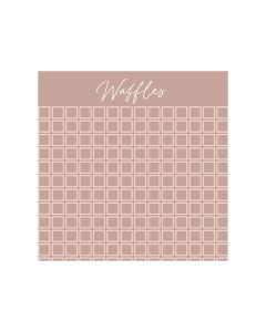 Waffle Pattern Parchment Sheets