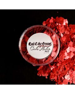 Cake Flakes Red 10 Grams