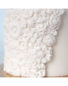 Mixed Floral Relief Mold