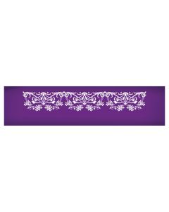 Romantique Garland Mesh Stencil Medium