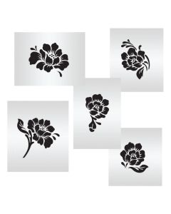 Rose Lace Elements Stencil Set