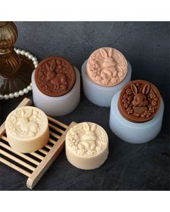 Bunny Relief Chocolate Covered Cookie Mold Set of 3