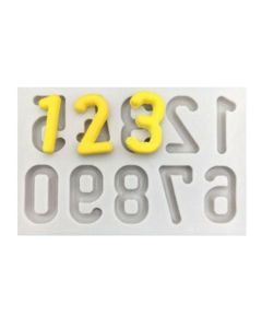 Rounded Font Numbers Mold