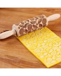 Rolling Pin Patterned Pine Cones