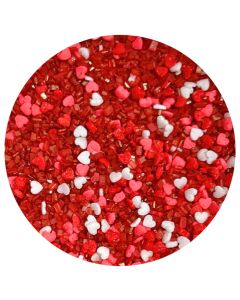 Ruby Hearts Sprinkle Mix