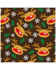 Chocolate Transfer Sheet Rudolph