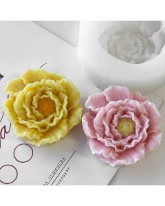 Ruffled Peony Silicone Mold