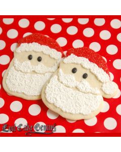 Santa Face Cookie Set