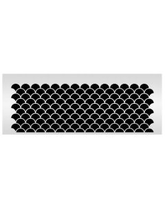 Seamless Scales Stencil