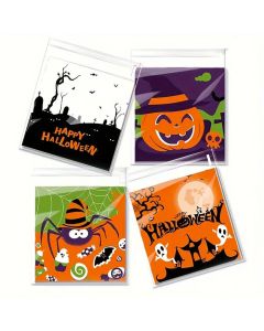 Self Seal Cookie Bags Halloween