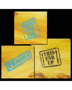 Shipping Stamp Mesh Stencil Set