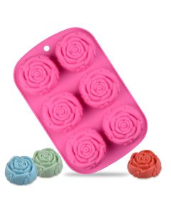 Shallow Rose Silicone Baking Mold