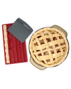 Fancy Pie Crust Molding Set