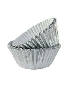 Candy Cups Silver Bon Bon Size