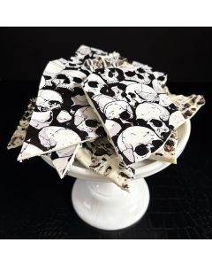 Chocolate Transfer Sinister Skulls