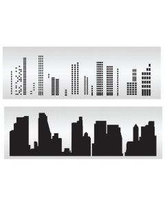 Skyline Windows and Mask Stencil Set