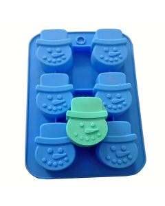 Snowman Face Silicone Baking Mold (SKU 25517)