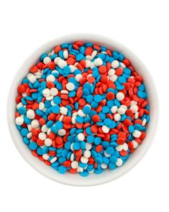 Sprinkles Patriotic Confetti (Round) YW-C517