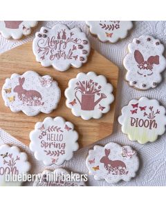 Stay Put Cookie Stencil Set Spring