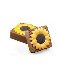 Chocolate Covered Treat Square Mold Sunflower