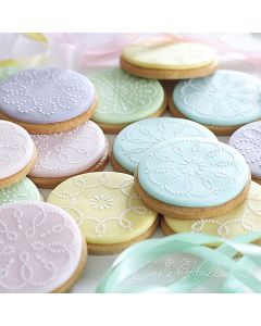 Teardrop Cookie Stencils Set of 5