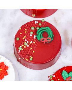 Royal Icing Christmas Wreath Mini