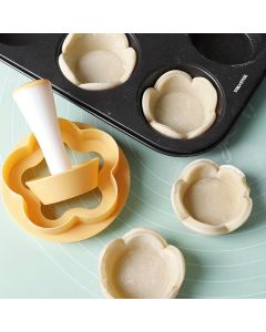 Tulip Tart Shell Cutter/Plunger Set