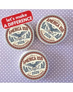 Icing Sheets America 250th Anniversary Cookie