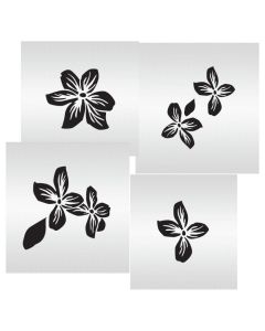 Vera Blossom Lace Elements Stencil Set