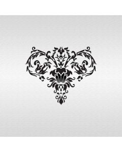 Vine Damask Stencil Small