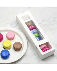 French Macaron Window Boxes Set of 10