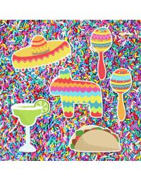 Edible Cupcake Toppers Fiesta