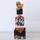 Super Cool Creations Separatori Per Torta A 2 Piani – Colonne In Acrilico Trasparente 15 Cm, Per Matrimoni E Feste